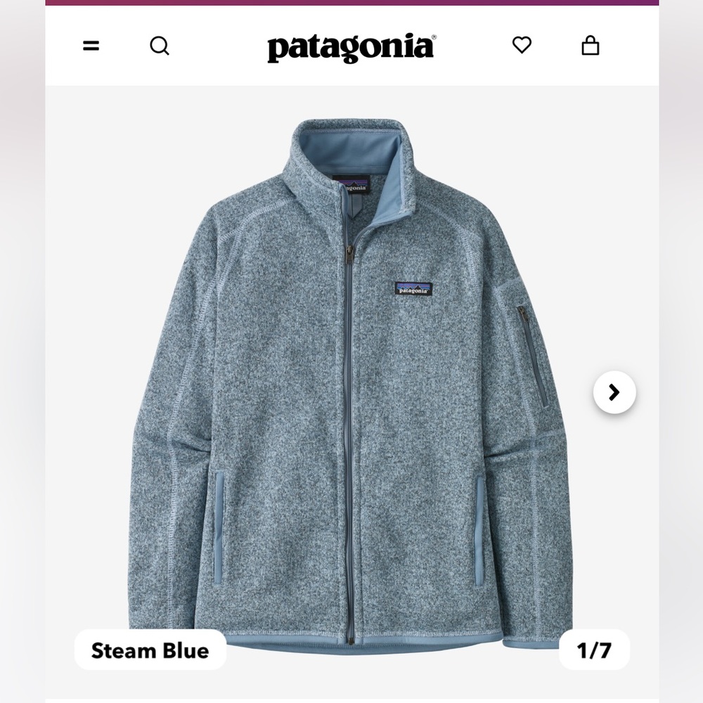 Patagonia Better Sweater Fleece Jacket